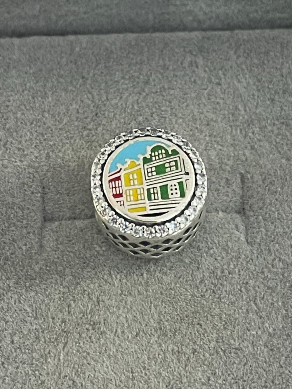 Pandora Rainbow Row Charleston Exclusive Charm